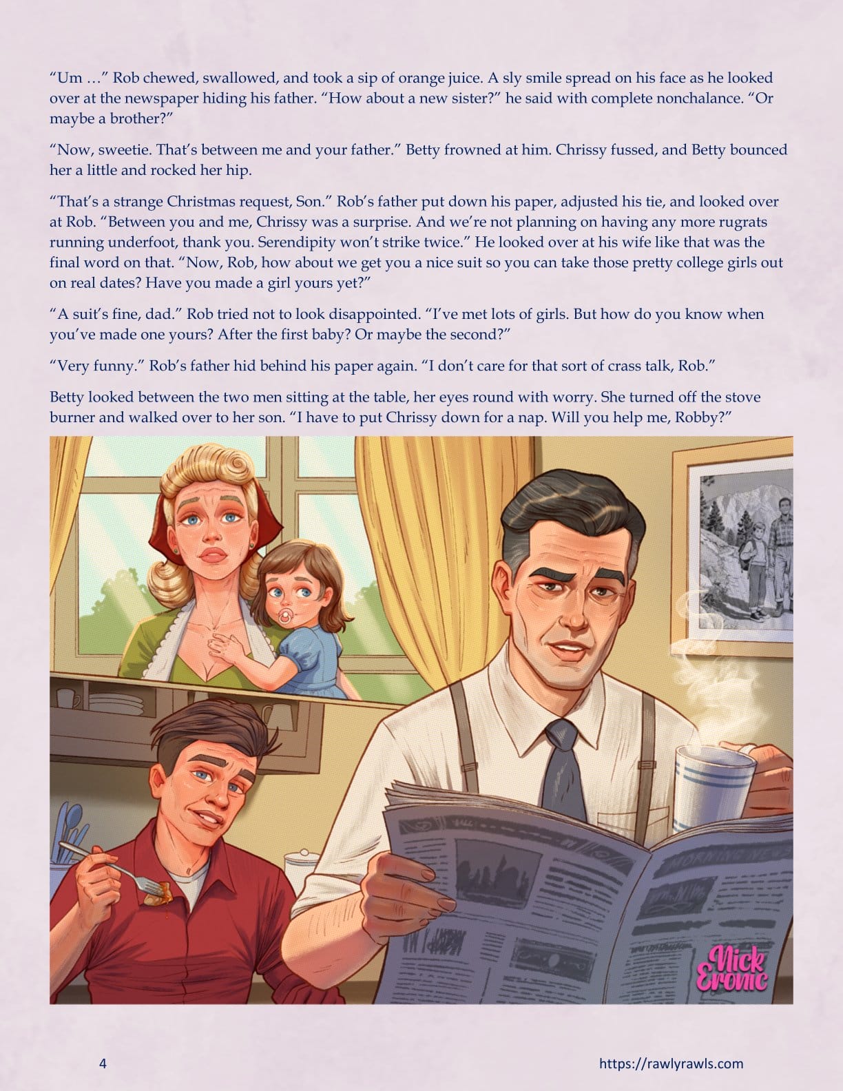 Anything For Robby [Nick Eronic , RawlyRawls] - Chapter 12 — Page 4