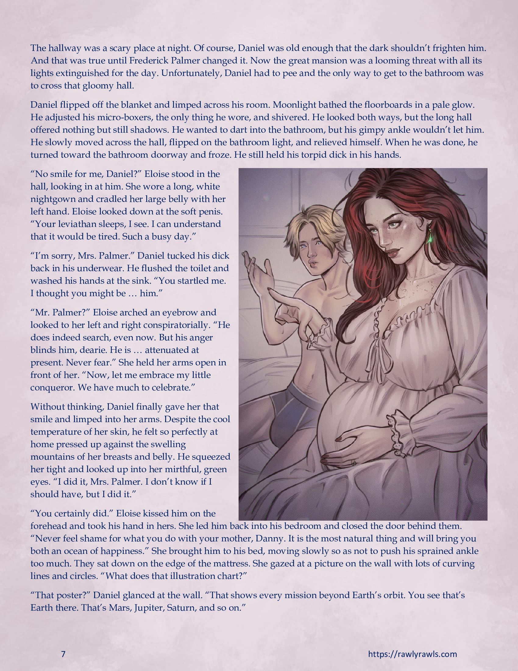 The Haunting Of Palmer Mansion [TenderMindd , RawlyRawls] - Chapter 6.1 — Page 7