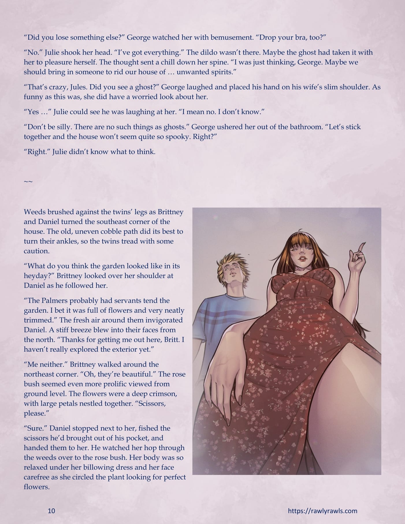 The Haunting Of Palmer Mansion [TenderMindd , RawlyRawls] - Chapter 5.1 — Page 10