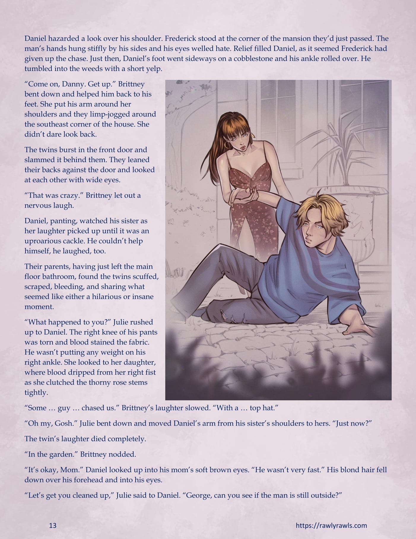 The Haunting Of Palmer Mansion [TenderMindd , RawlyRawls] - Chapter 5.1 — Page 13