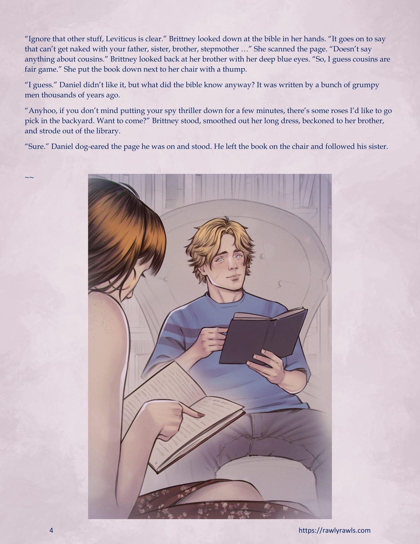 The Haunting Of Palmer Mansion [TenderMindd , RawlyRawls] - Chapter 5.1 — Page 4