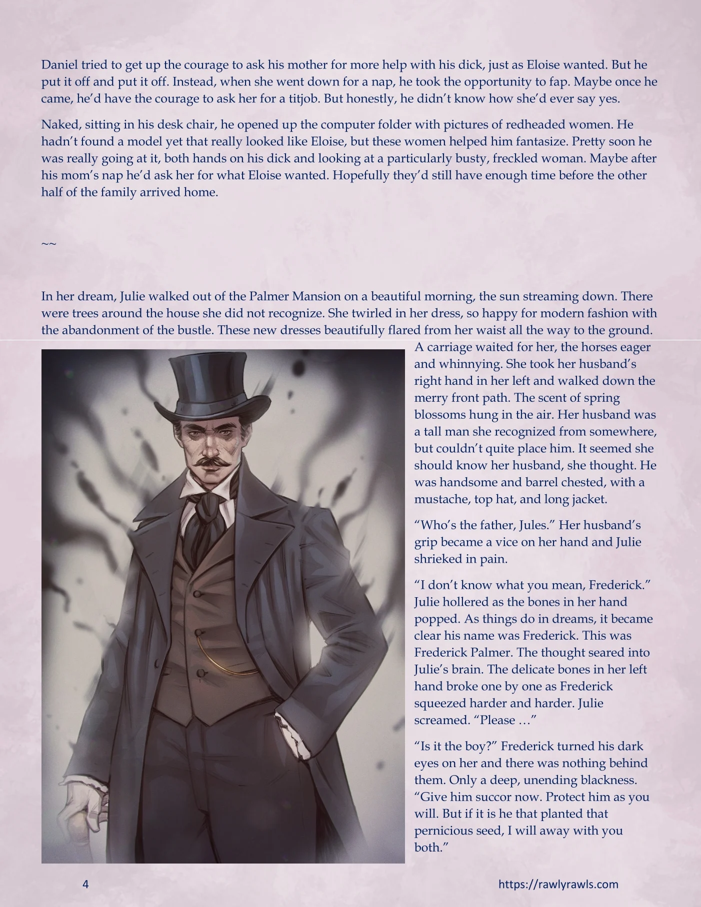 The Haunting Of Palmer Mansion [TenderMindd , RawlyRawls] - Chapter 3.2 — Page 4