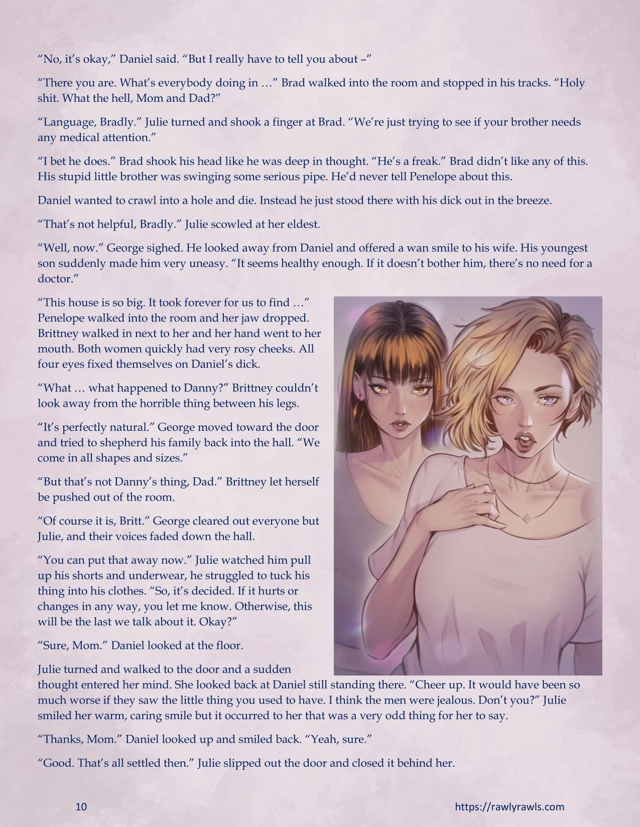 The Haunting Of Palmer Mansion [TenderMindd , RawlyRawls] - Chapter 1.2 — Page 10