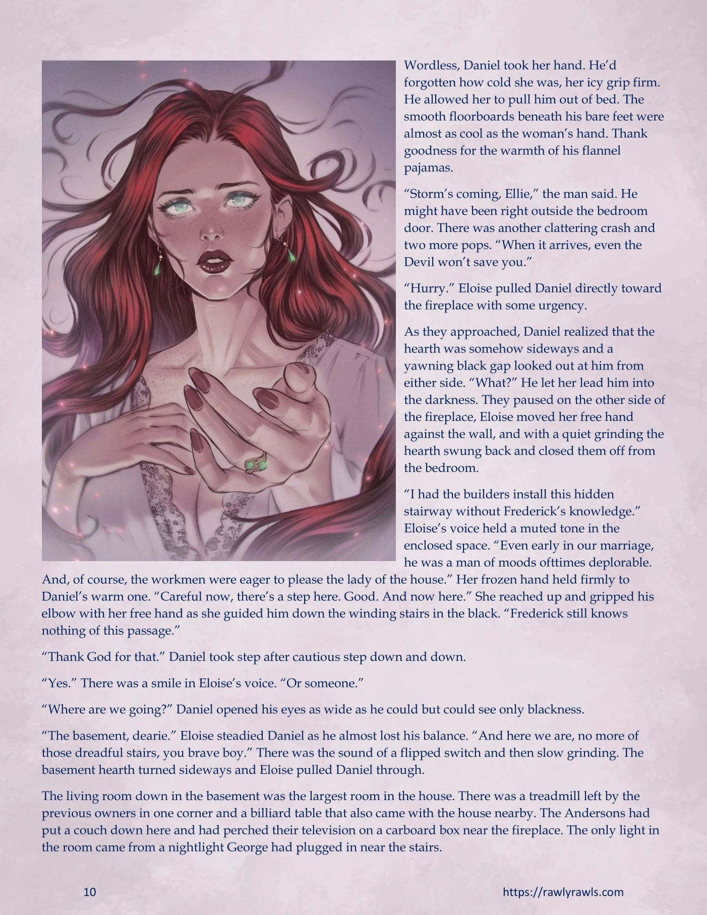The Haunting Of Palmer Mansion [TenderMindd , RawlyRawls] - Chapter 3.1 — Page 10