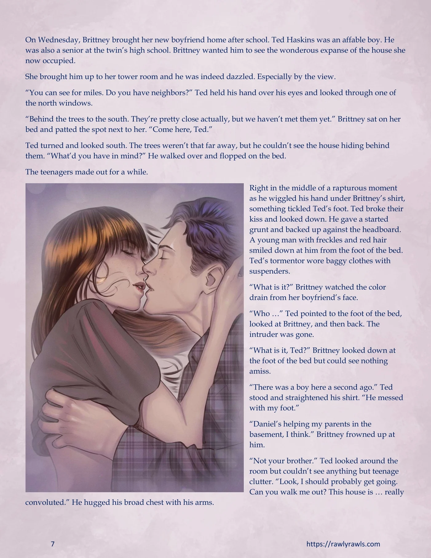 The Haunting Of Palmer Mansion [TenderMindd , RawlyRawls] - Chapter 3.1 — Page 7