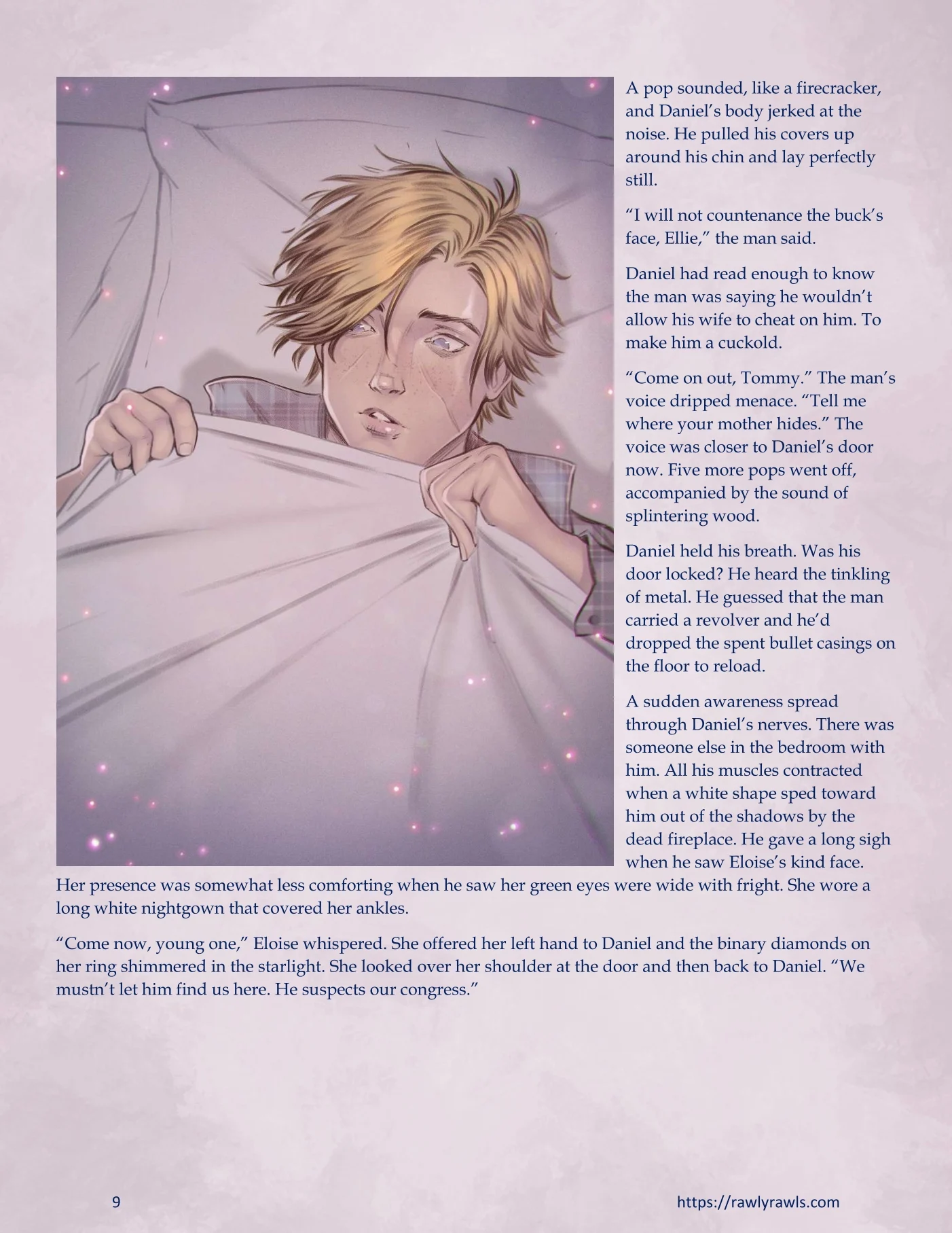 The Haunting Of Palmer Mansion [TenderMindd , RawlyRawls] - Chapter 3.1 — Page 9