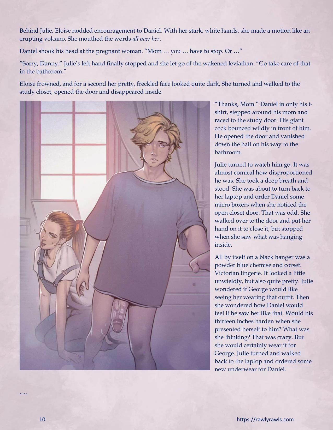 The Haunting Of Palmer Mansion [TenderMindd , RawlyRawls] - Chapter 2.1 — Page 10