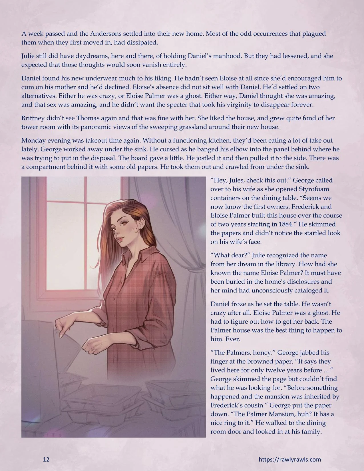 The Haunting Of Palmer Mansion [TenderMindd , RawlyRawls] - Chapter 2.1 — Page 12