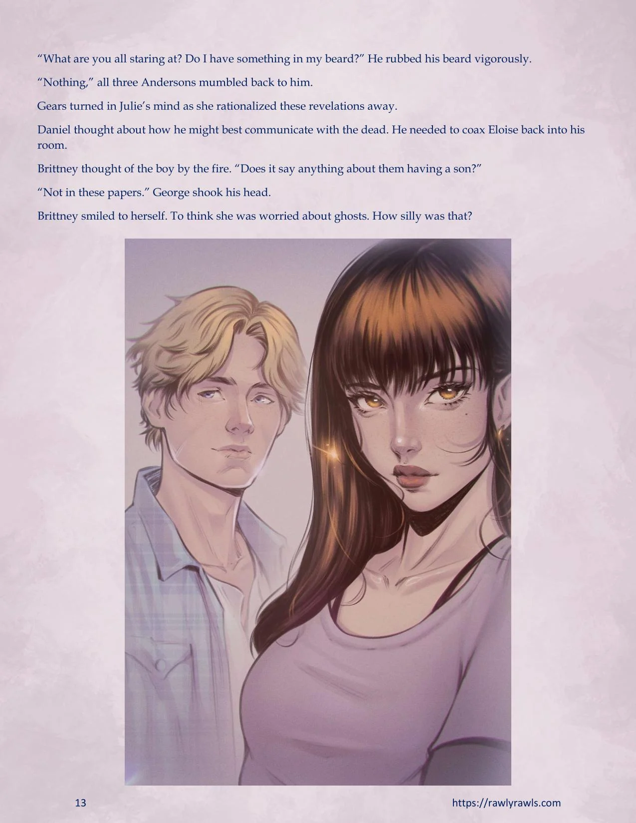 The Haunting Of Palmer Mansion [TenderMindd , RawlyRawls] - Chapter 2.1 — Page 13