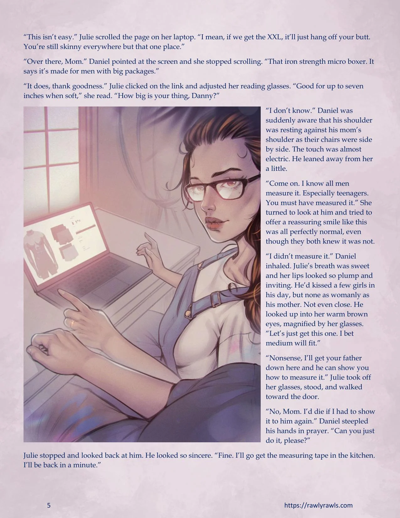 The Haunting Of Palmer Mansion [TenderMindd , RawlyRawls] - Chapter 2.1 — Page 5