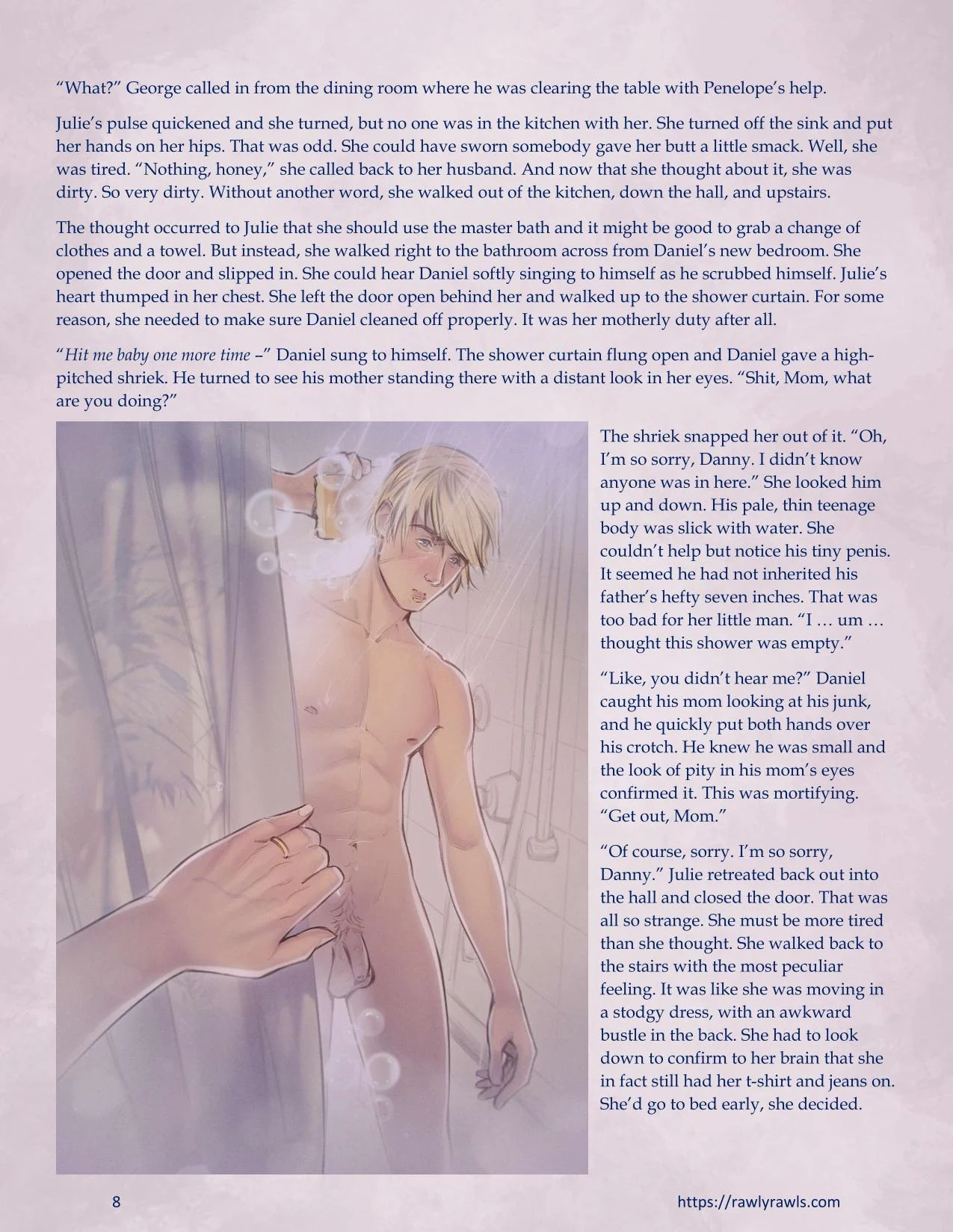 The Haunting Of Palmer Mansion [TenderMindd , RawlyRawls] - Chapter 1.1 — Page 8