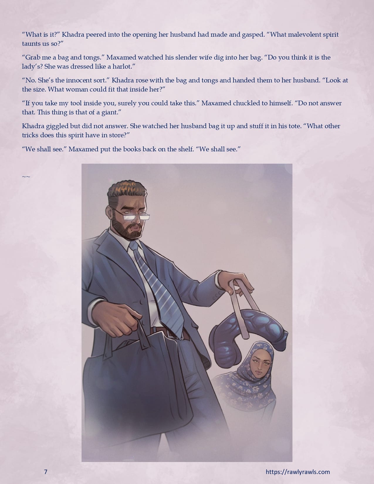 The Haunting Of Palmer Mansion [TenderMindd , RawlyRawls] - Chapter 6.2 — Page 7