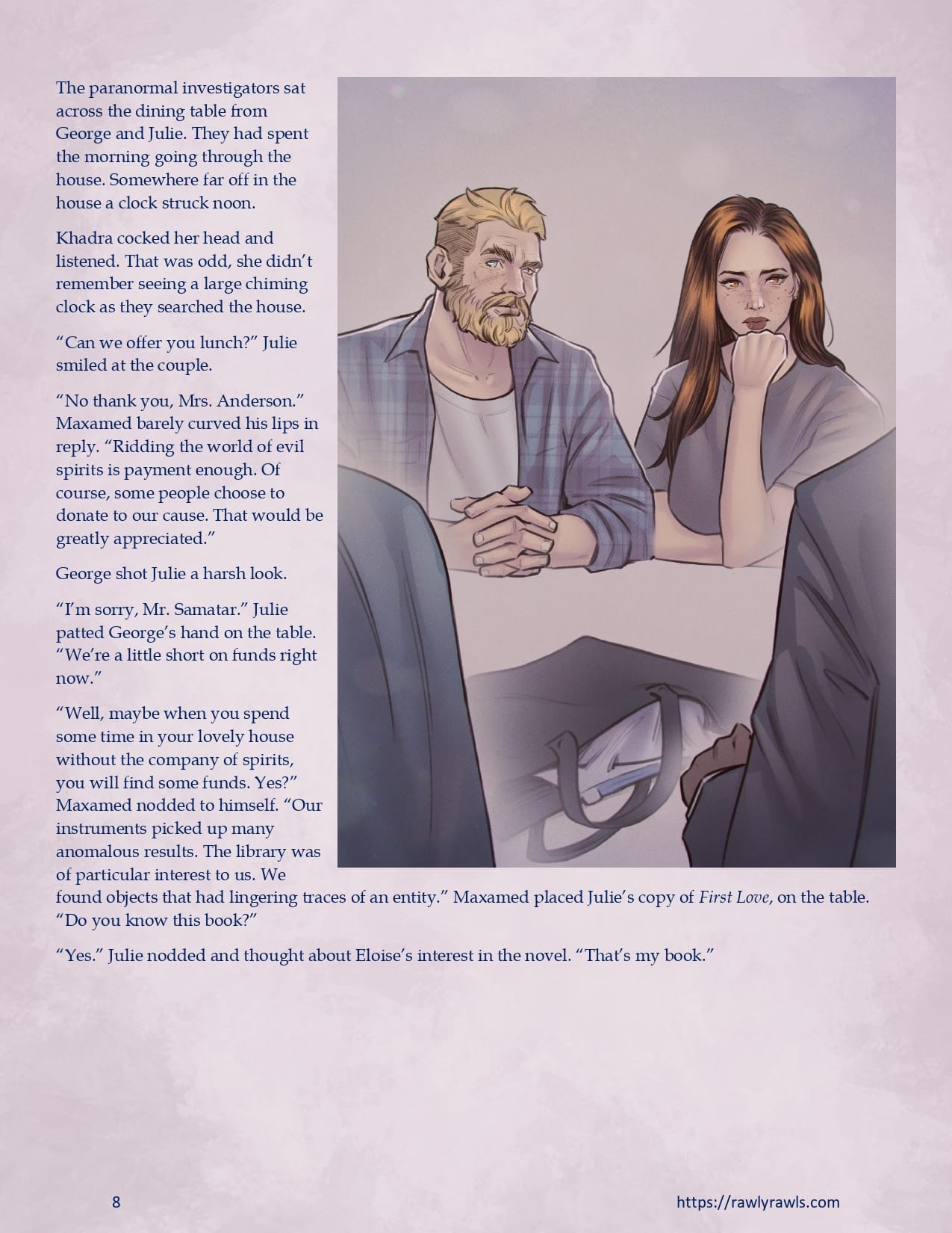 The Haunting Of Palmer Mansion [TenderMindd , RawlyRawls] - Chapter 6.2 — Page 8