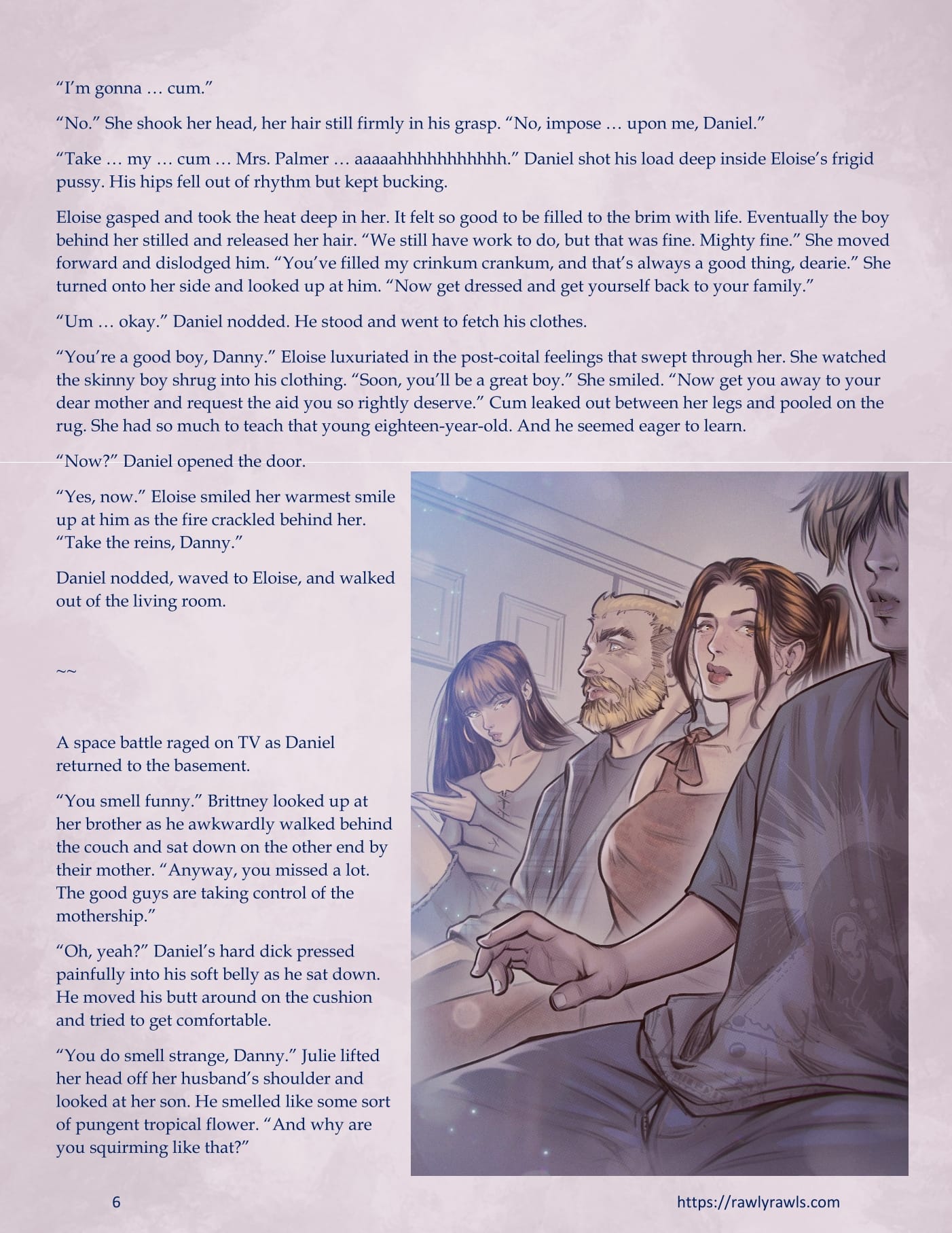 The Haunting Of Palmer Mansion [TenderMindd , RawlyRawls] - Chapter 4.2 — Page 6