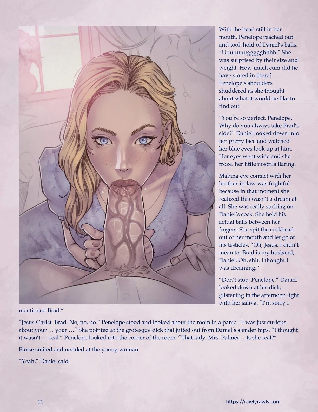 The Haunting Of Palmer Mansion [TenderMindd , RawlyRawls] - Chapter 7.3 — Page 11