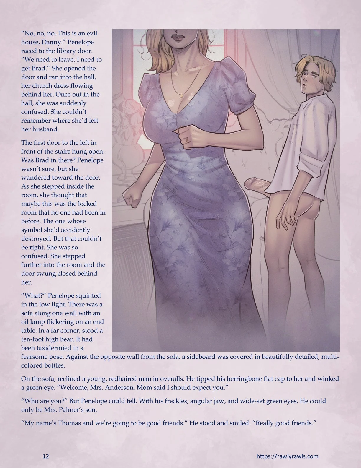 The Haunting Of Palmer Mansion [TenderMindd , RawlyRawls] - Chapter 7.3 — Page 12