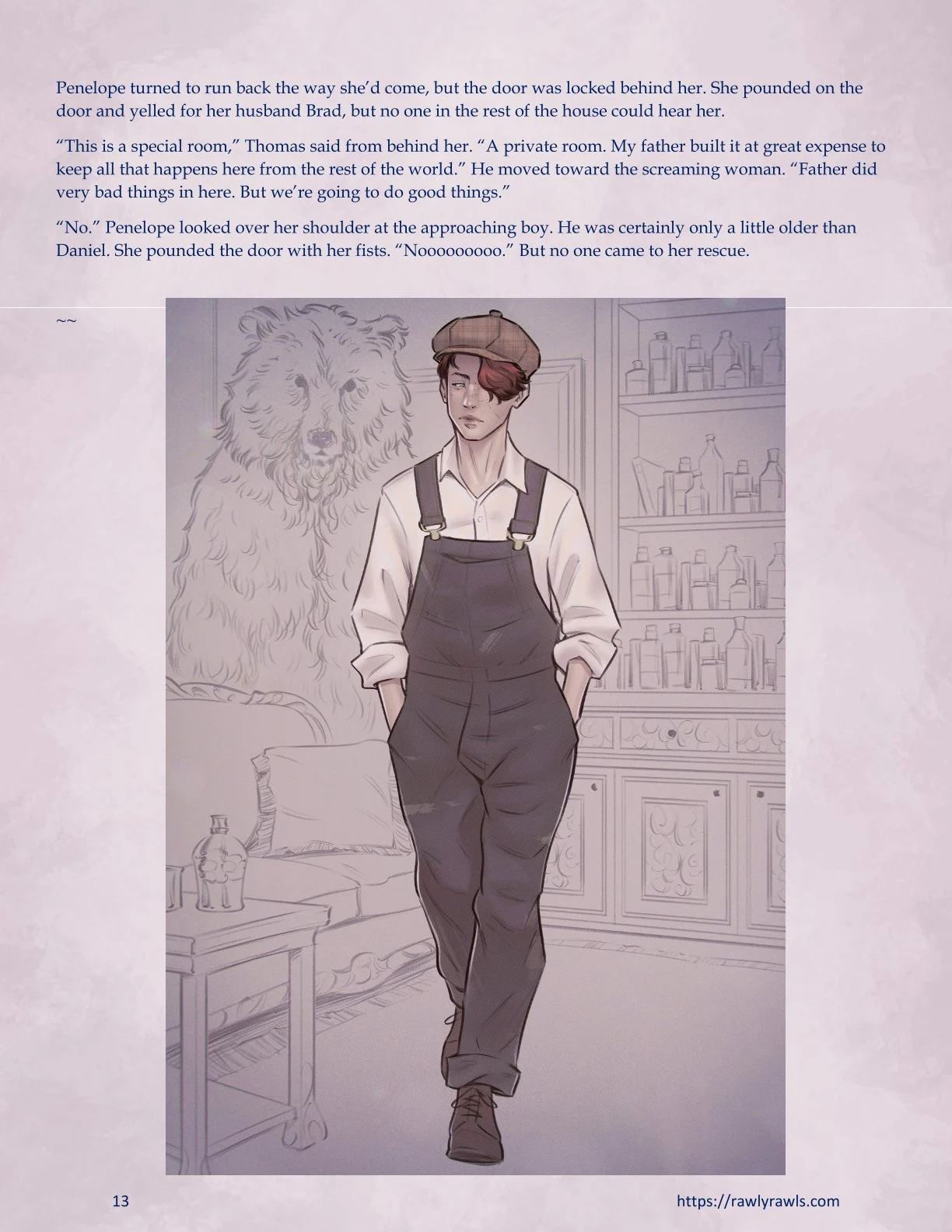 The Haunting Of Palmer Mansion [TenderMindd , RawlyRawls] - Chapter 7.3 — Page 13