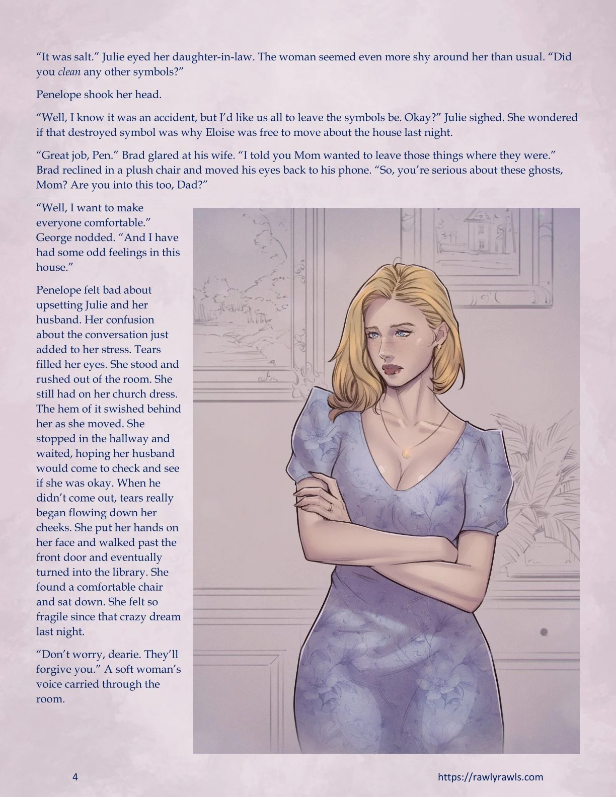 The Haunting Of Palmer Mansion [TenderMindd , RawlyRawls] - Chapter 7.3 — Page 4