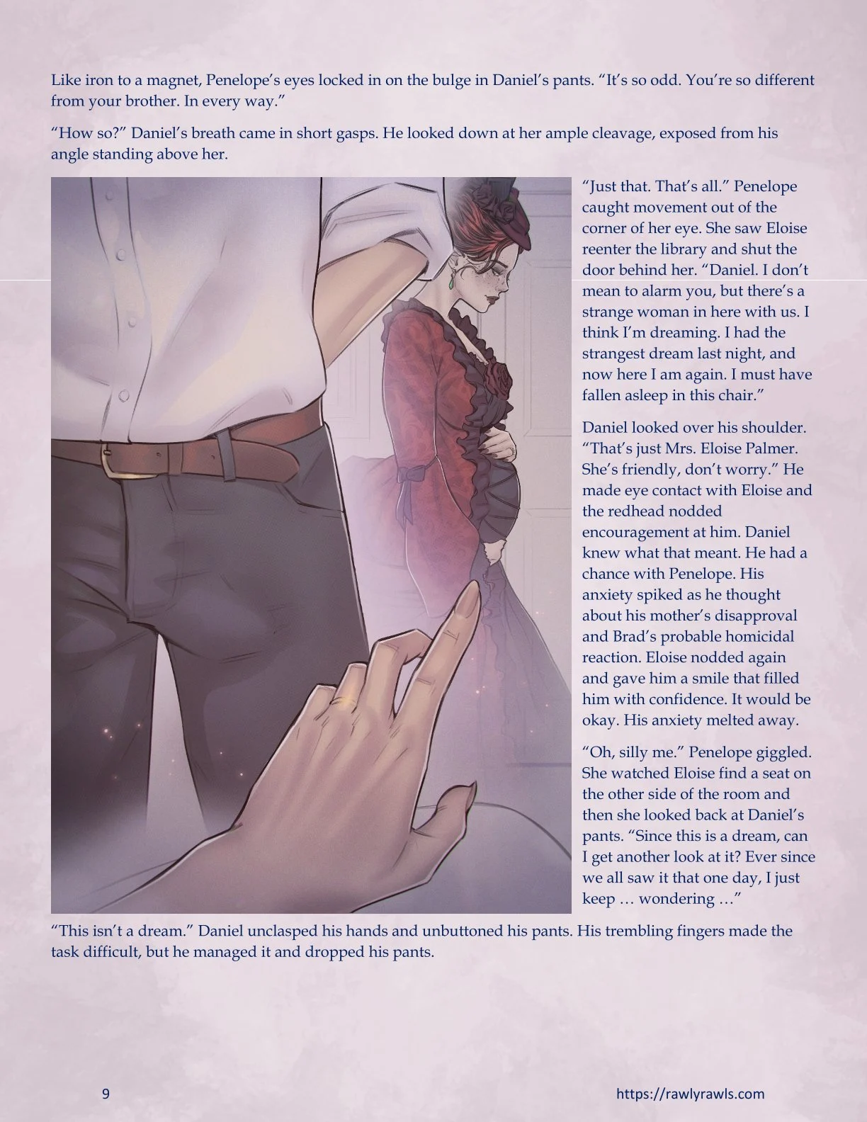 The Haunting Of Palmer Mansion [TenderMindd , RawlyRawls] - Chapter 7.3 — Page 9