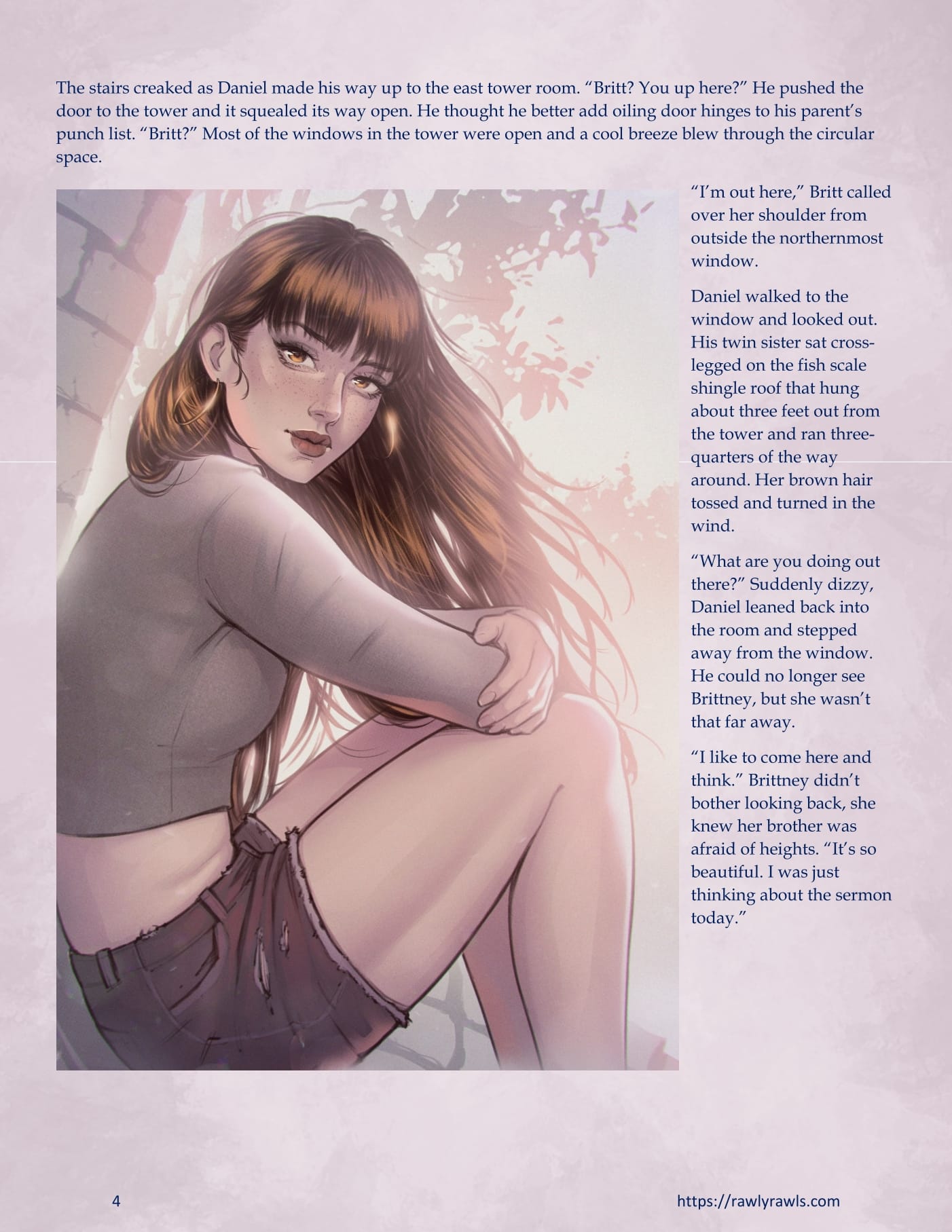 The Haunting Of Palmer Mansion [TenderMindd , RawlyRawls] - Chapter 4.1 — Page 4