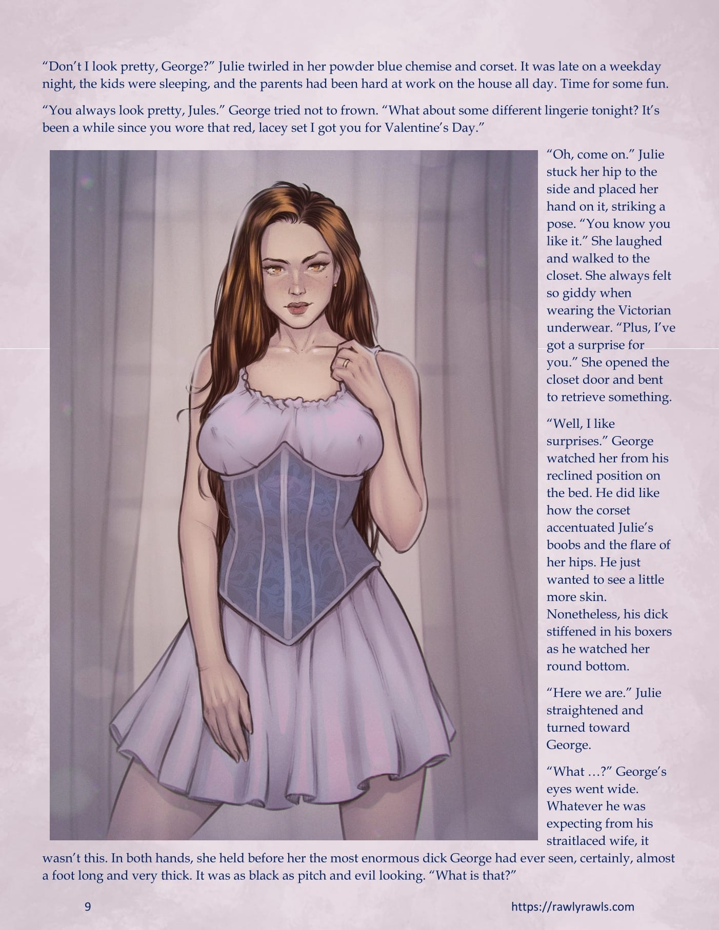 The Haunting Of Palmer Mansion [TenderMindd , RawlyRawls] - Chapter 4.1 — Page 9