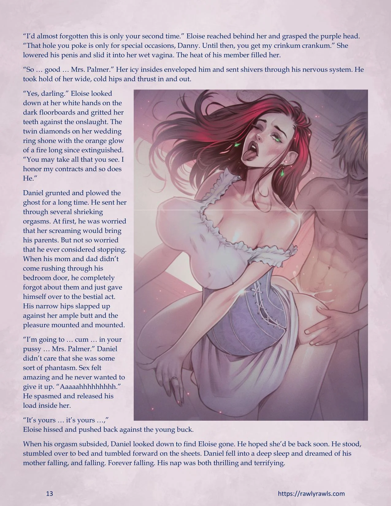 The Haunting Of Palmer Mansion [TenderMindd , RawlyRawls] - Chapter 2.2 — Page 13