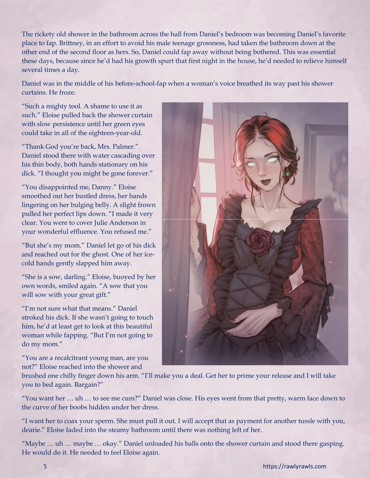 The Haunting Of Palmer Mansion [TenderMindd , RawlyRawls] - Chapter 2.2 — Page 5