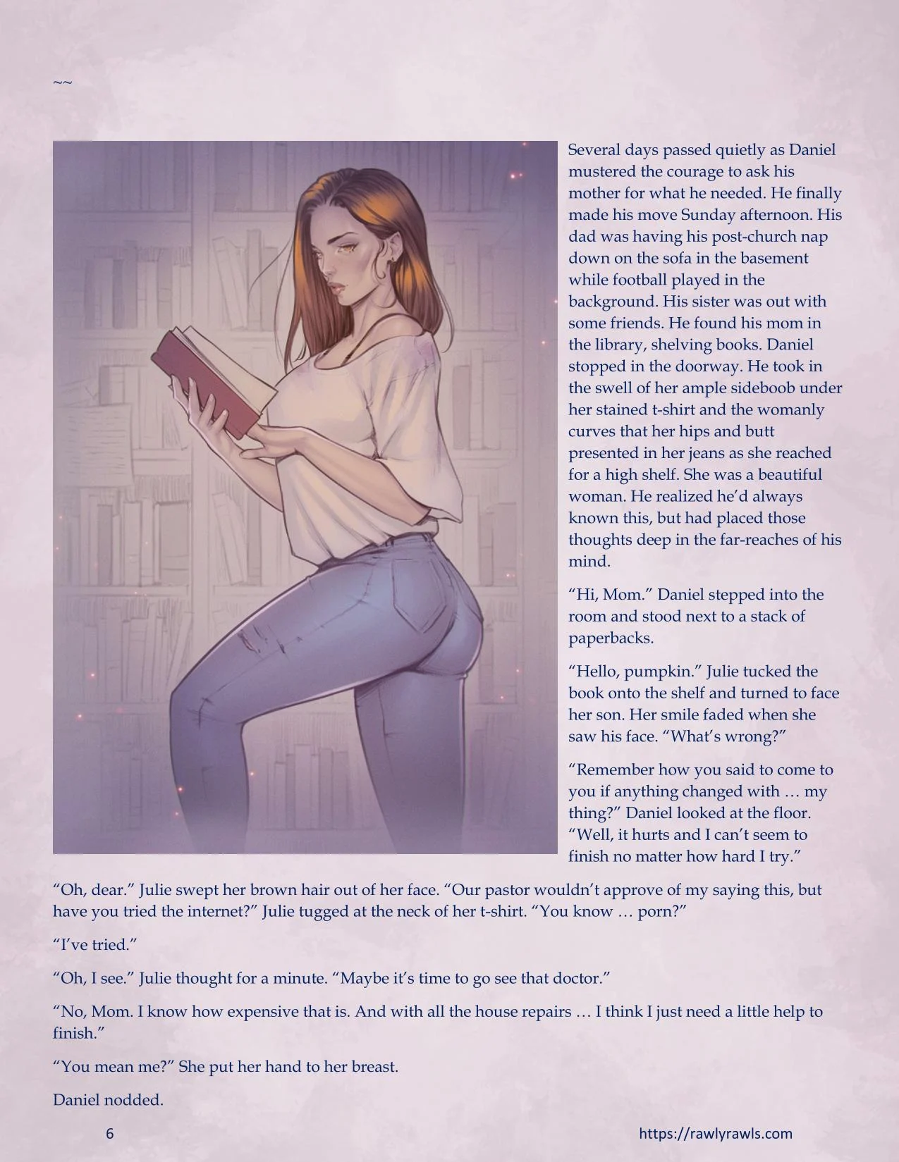 The Haunting Of Palmer Mansion [TenderMindd , RawlyRawls] - Chapter 2.2 — Page 6