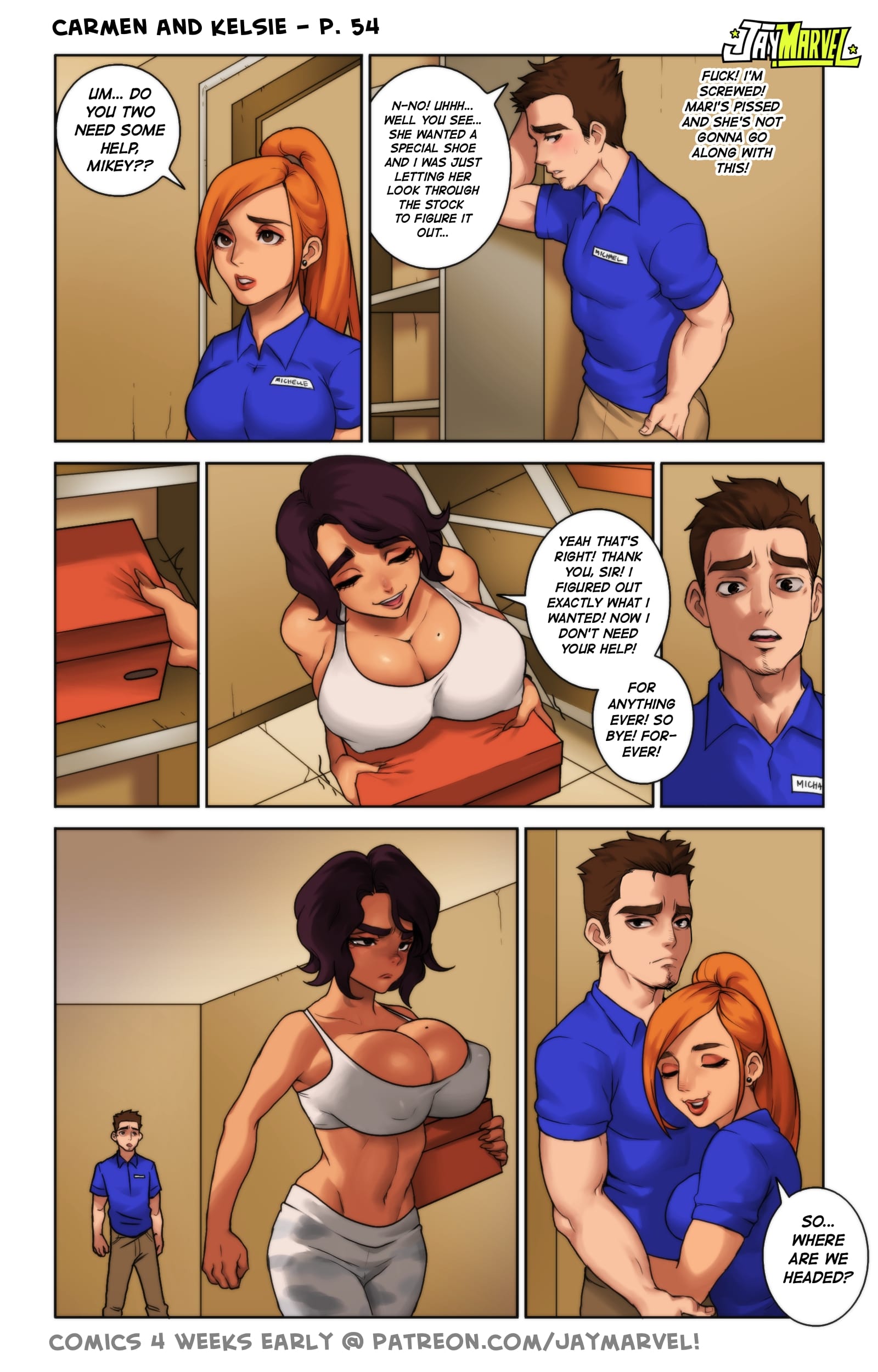 Carmen and Kelsie [Jay Marvel] - Chapter 1 — Page 70