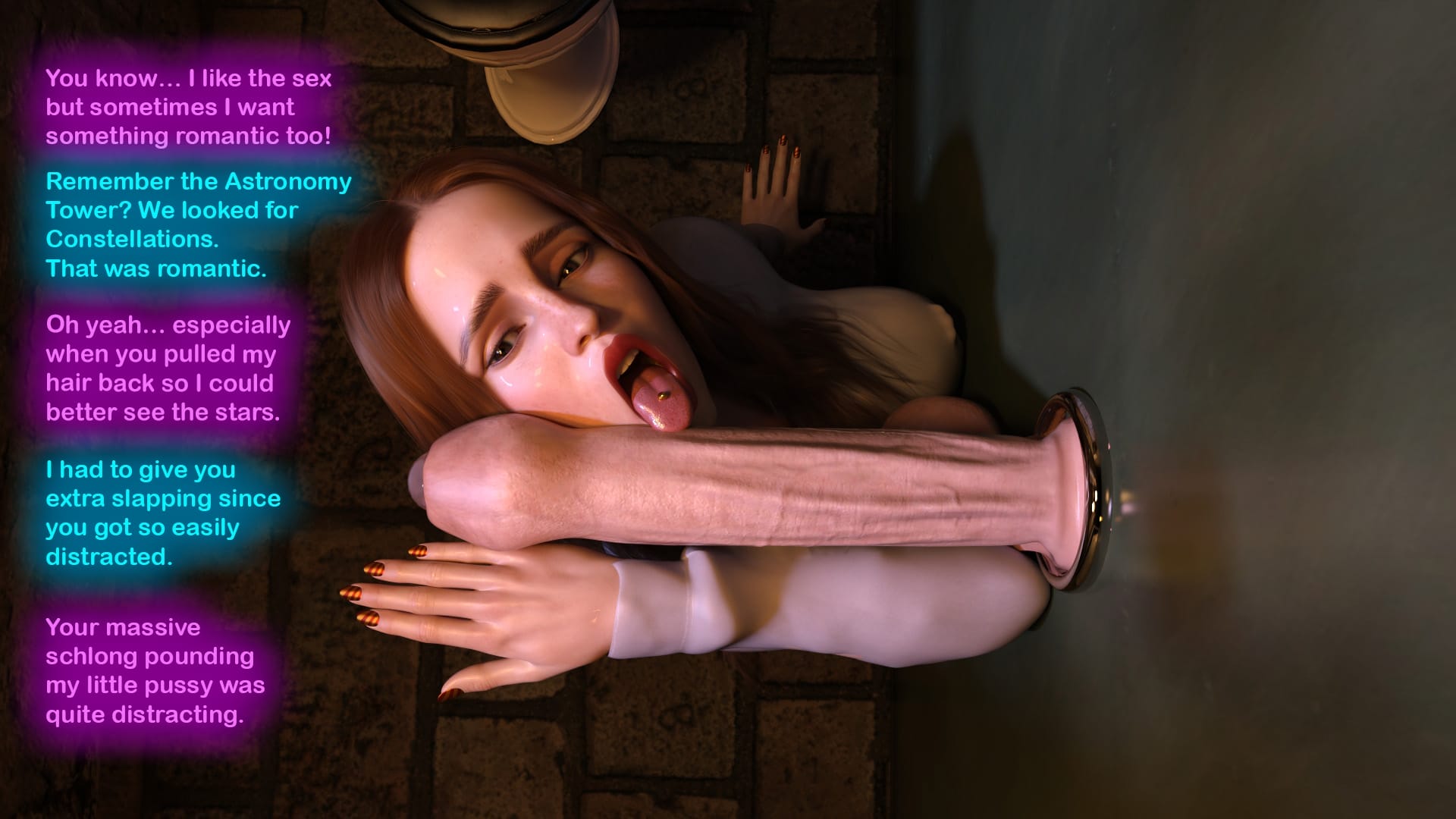 Hermione Granger and the Professor's Wand (Harry Potter) [Serge3DX] - Chapter 2 — Page 9