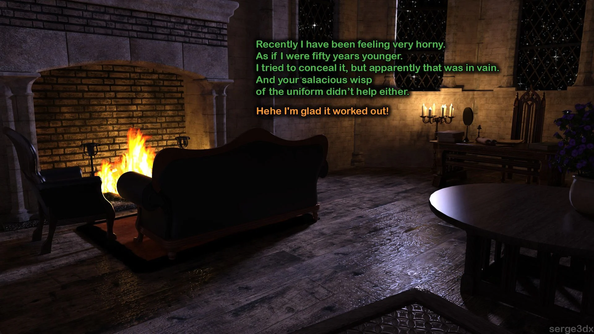 Hermione Granger and the Professor's Wand (Harry Potter) [Serge3DX] - Chapter 1 — Page 83