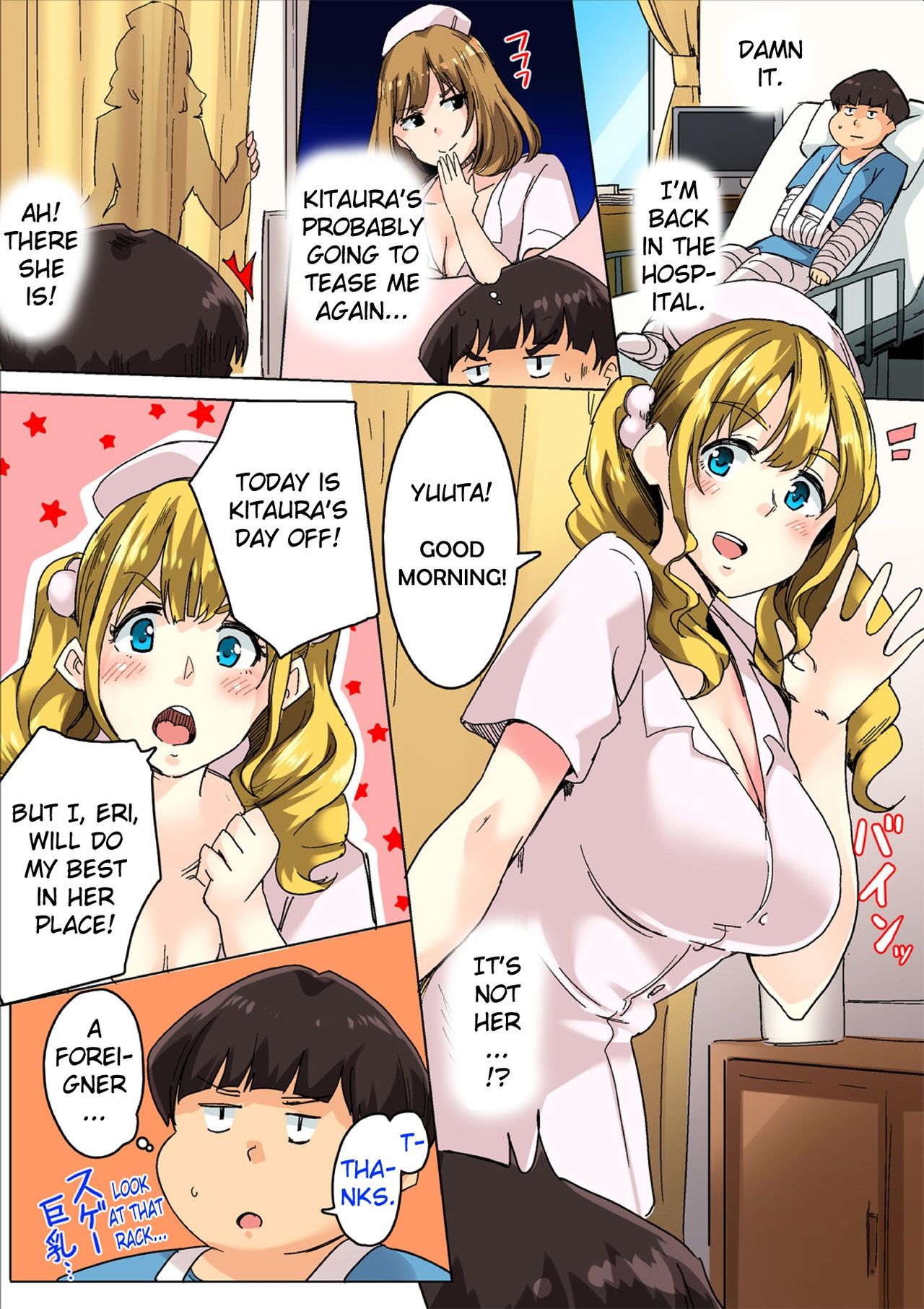 Agonizing Edging Treatment by the Sundome Nurse!? This Isn't Sex, It's an Injection [Wakamatsu] - Chapter 1 — Page 50