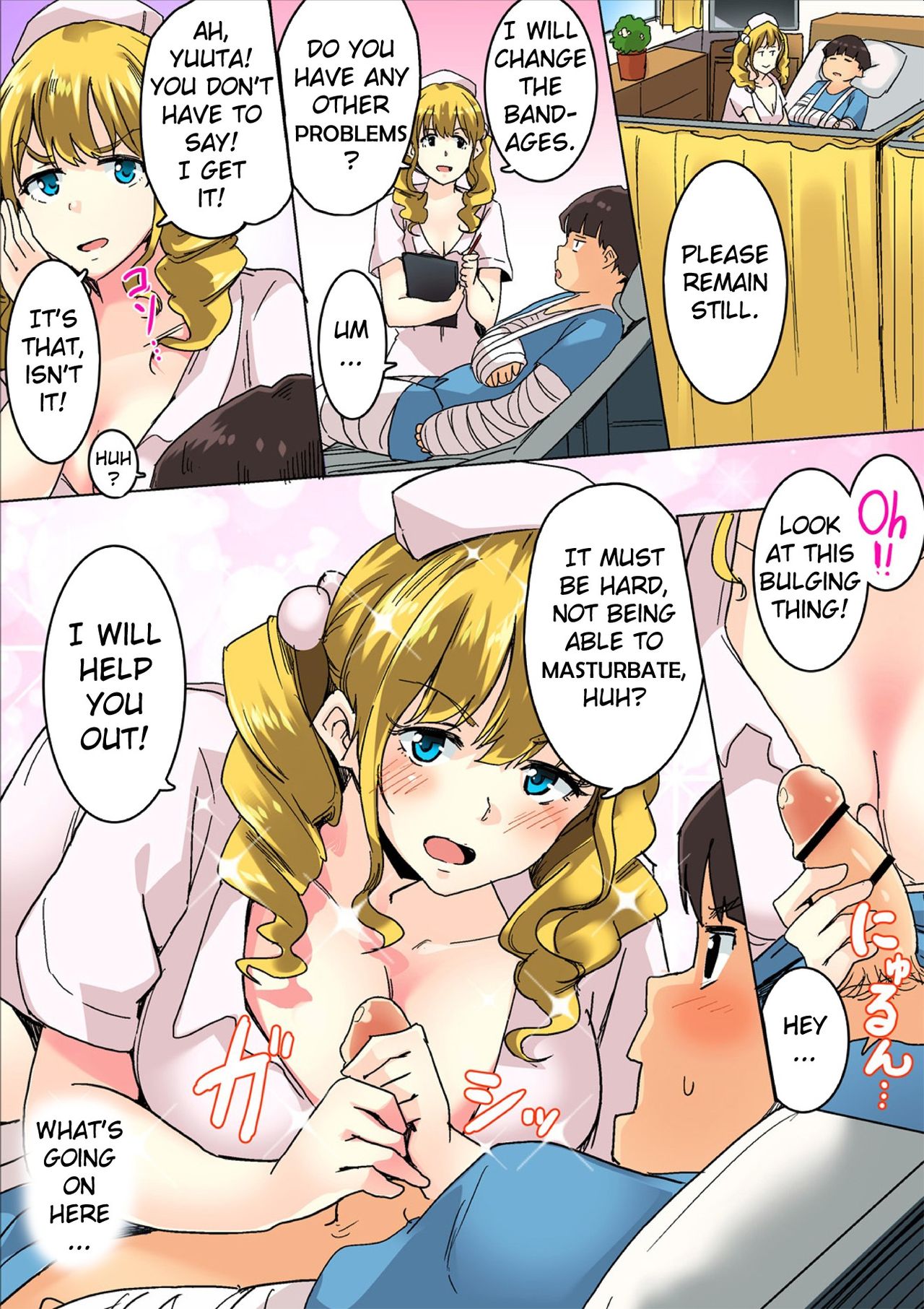 Agonizing Edging Treatment by the Sundome Nurse!? This Isn't Sex, It's an Injection [Wakamatsu] - Chapter 1 — Page 51