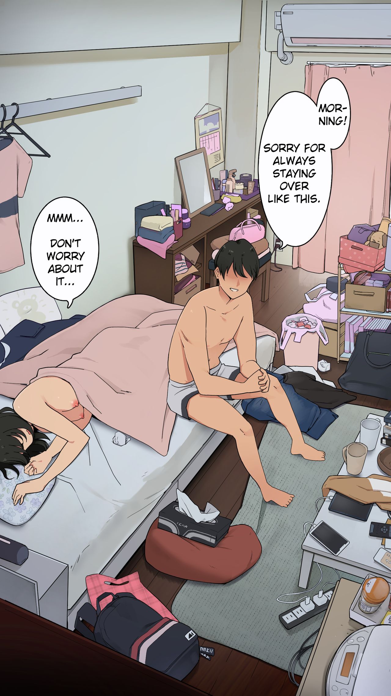 The Day a Certain College Girl Was at Her Most Slothful [Wakamatsu] - Chapter 1 — Page 5