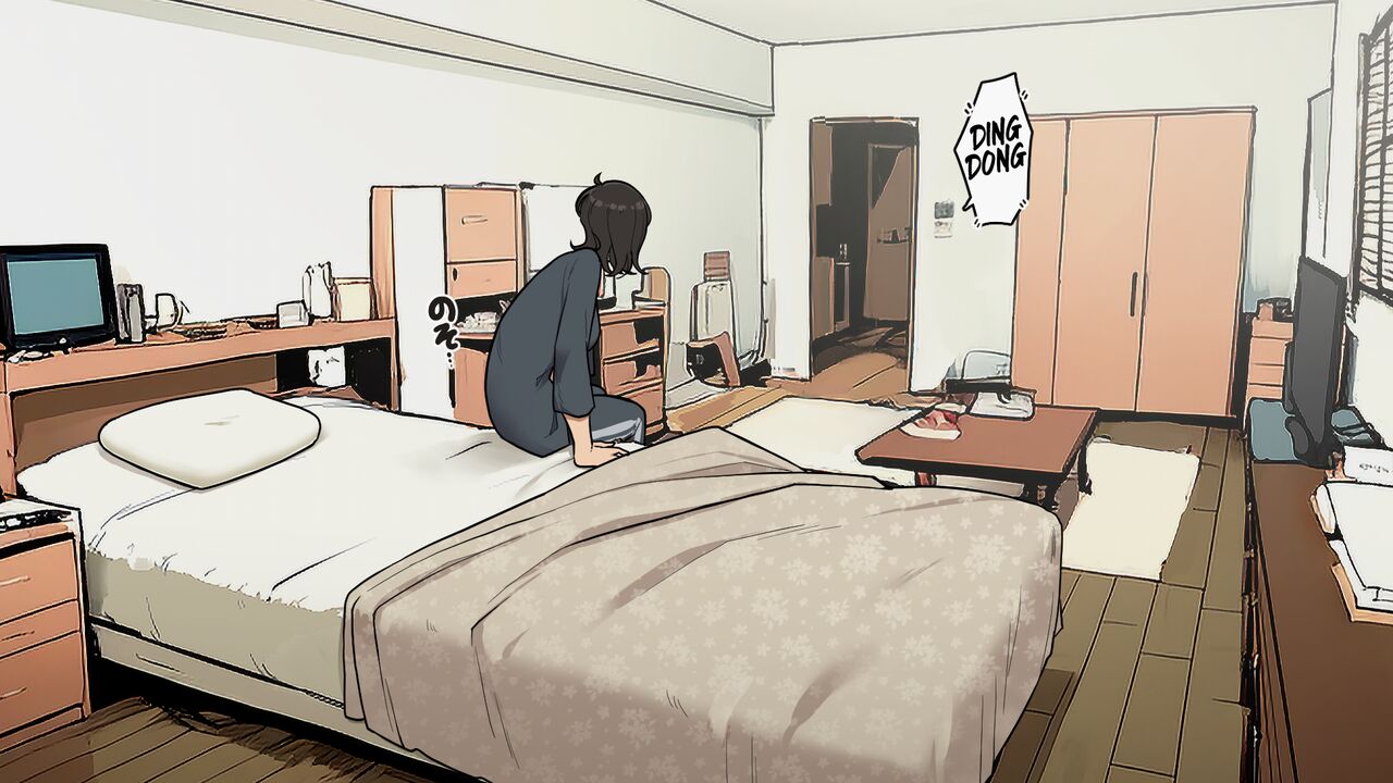 A Woman Whose Greetings to the Delivery Man Gradually Get Sloppier (+ Other Side) - Chapter 1 — Page 11