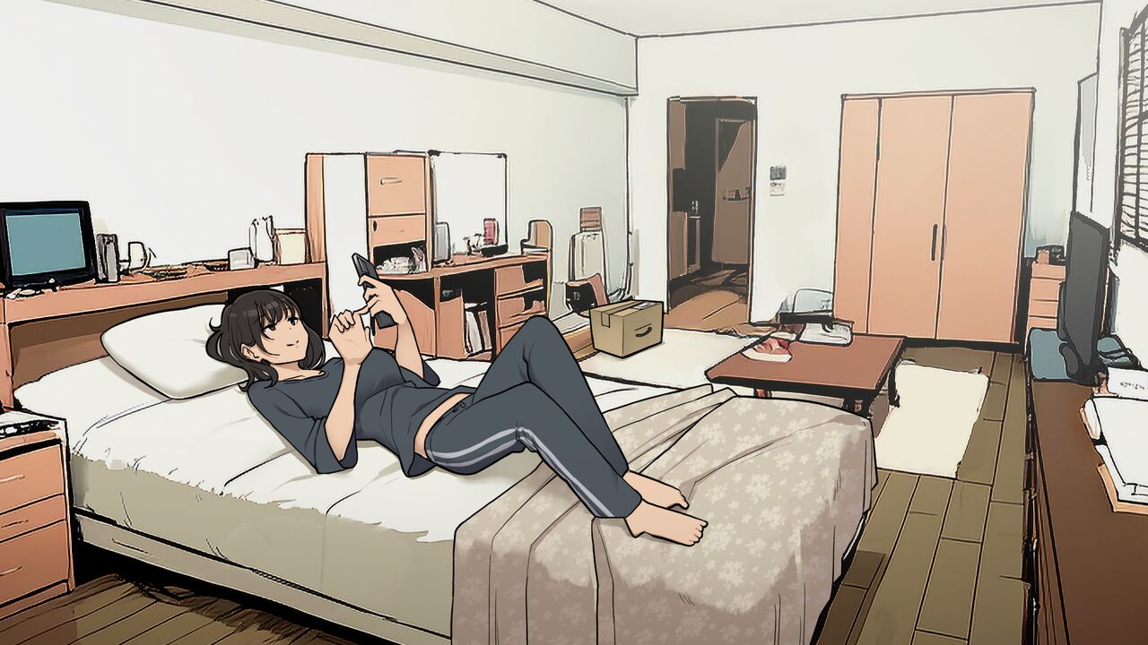 A Woman Whose Greetings to the Delivery Man Gradually Get Sloppier (+ Other Side) - Chapter 1 — Page 14