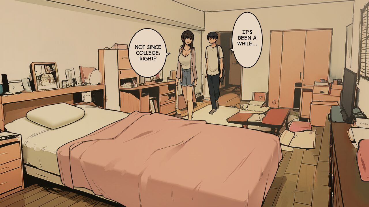 A Woman Whose Greetings to the Delivery Man Gradually Get Sloppier (+ Other Side) - Chapter 1 — Page 21