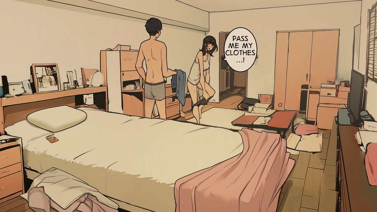 A Woman Whose Greetings to the Delivery Man Gradually Get Sloppier (+ Other Side) - Chapter 1 — Page 31