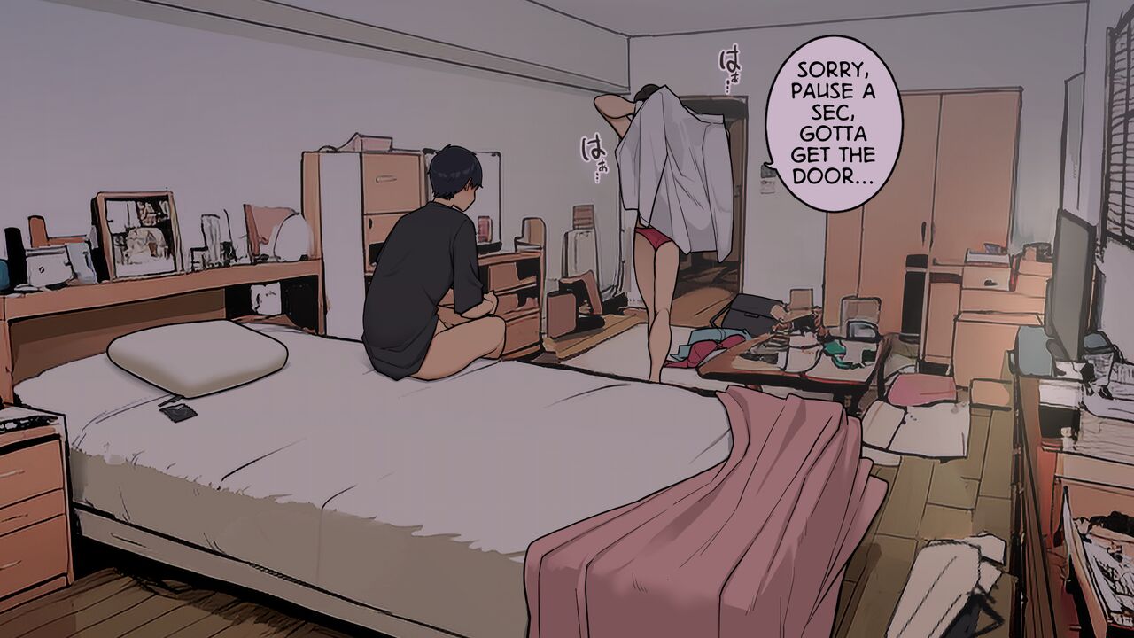 A Woman Whose Greetings to the Delivery Man Gradually Get Sloppier (+ Other Side) - Chapter 1 — Page 39