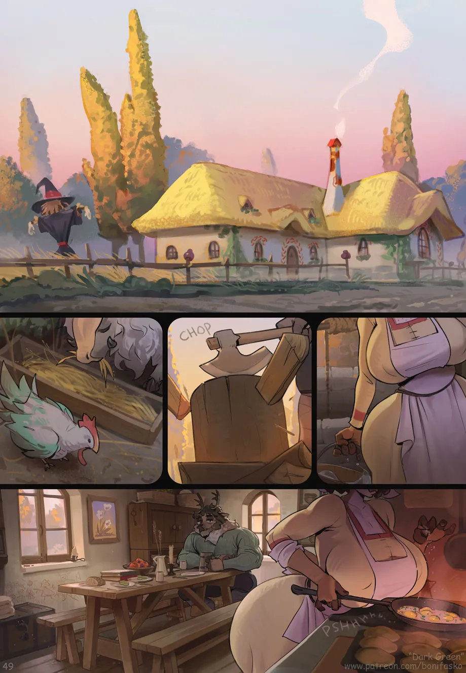 Dark Green ch.1-2 [Bonifasko] - Chapter 1 — Page 51