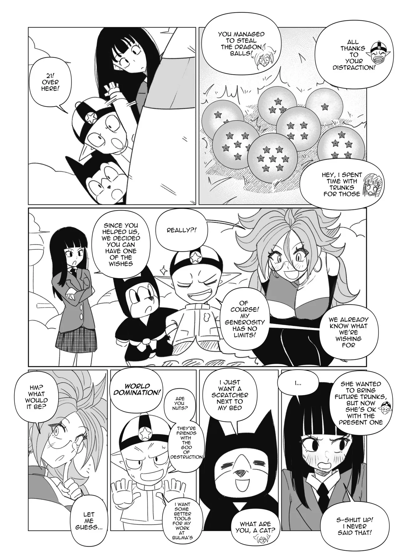 Science with the Z-Warriors! Ch. 1-3 (Dragon Ball Z) [Navietta] - Chapter 1 — Page 86
