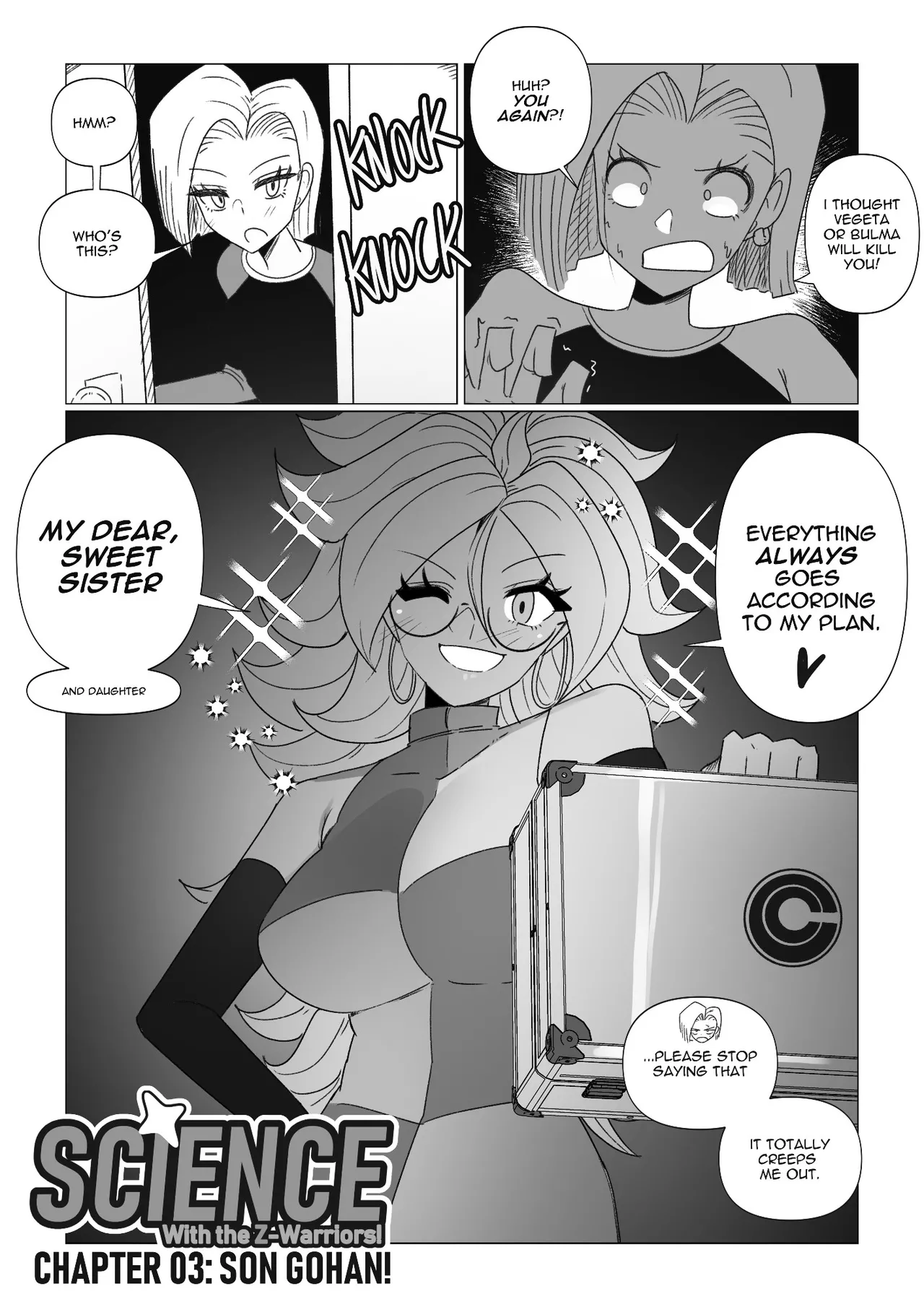 Science with the Z-Warriors! Ch. 1-3 (Dragon Ball Z) [Navietta] - Chapter 1 — Page 94