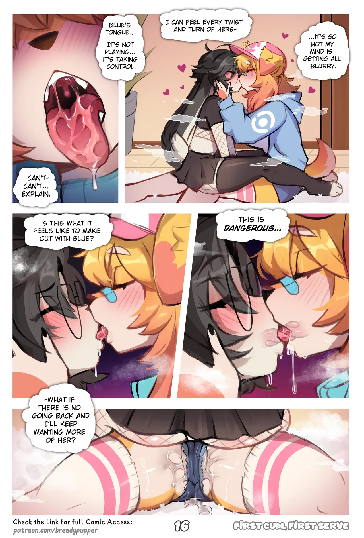 First Cum, First Serve! [Breedypupper] - Chapter 1 — Page 17