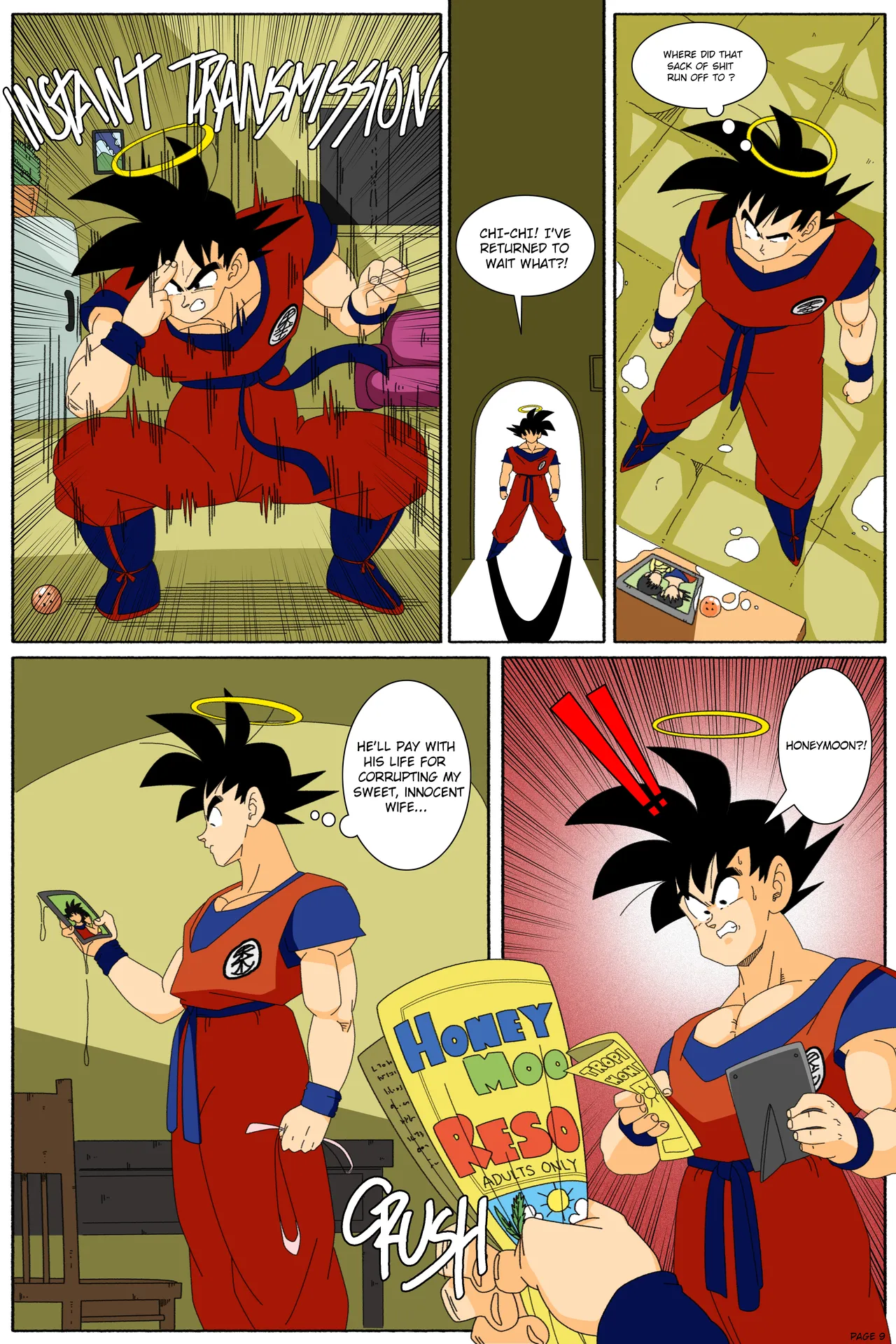 Oolong's Proposal Remake (Dragon Ball Z) [Botbot] - Chapter 1 — Page 9