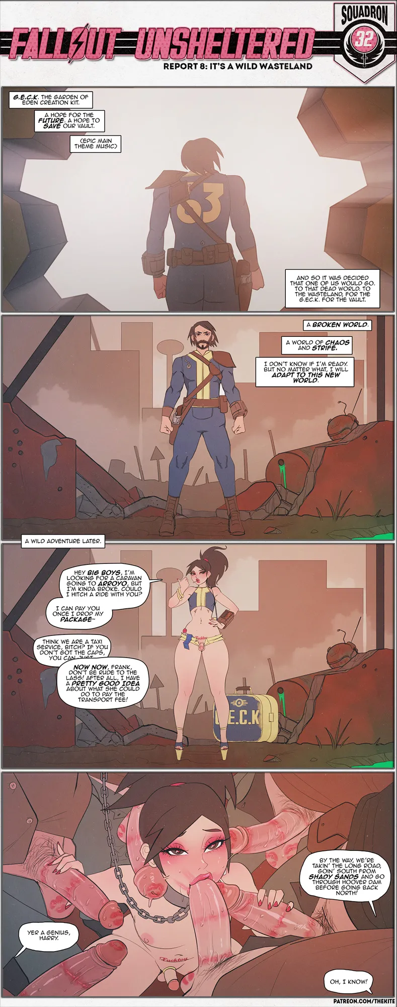 Fallout Unsheltered: Squadron 32 [The Kite] - Chapter 1 — Page 8