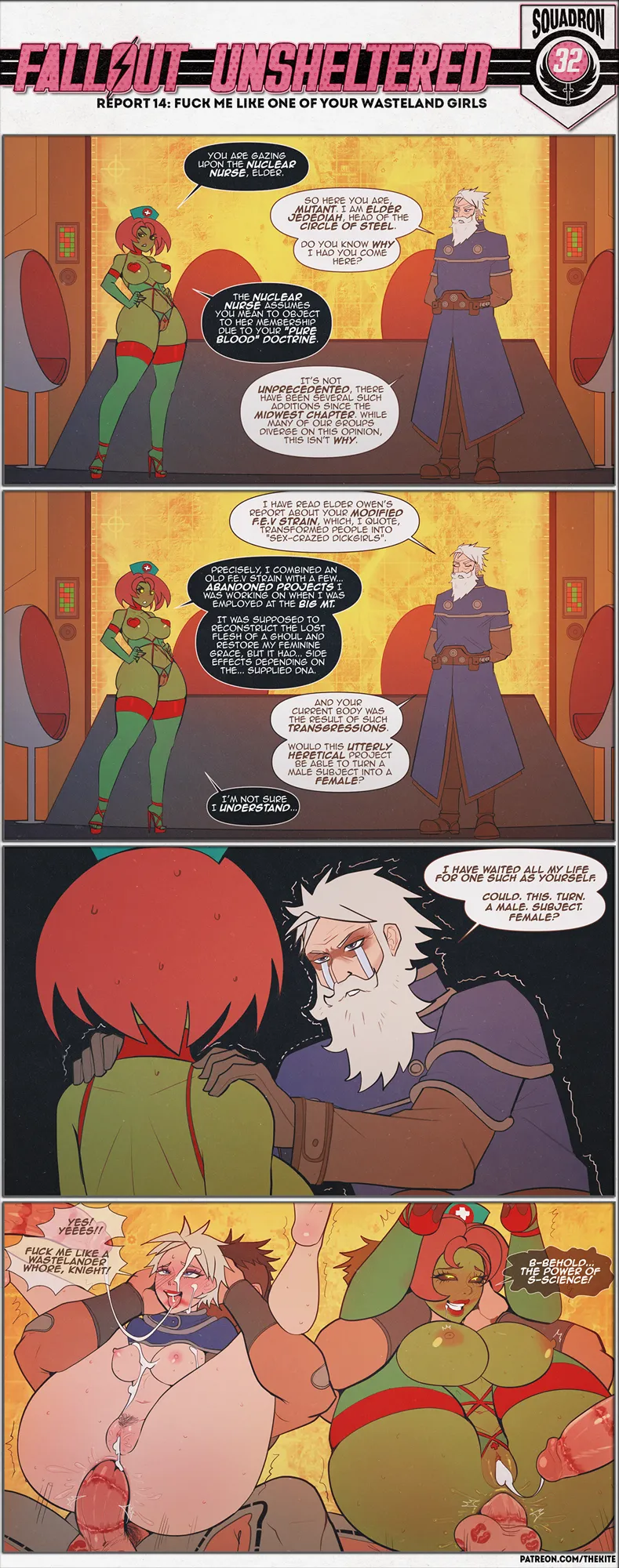 Fallout Unsheltered: Squadron 32 [The Kite] - Chapter 1 — Page 14