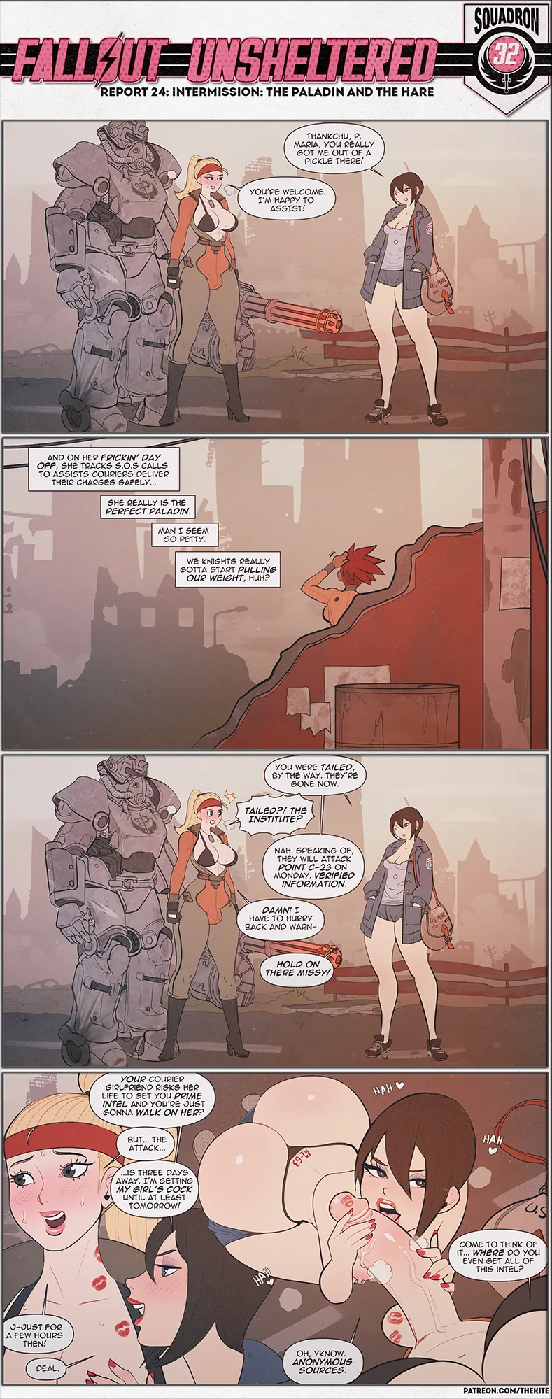Fallout Unsheltered: Squadron 32 [The Kite] - Chapter 1 — Page 24