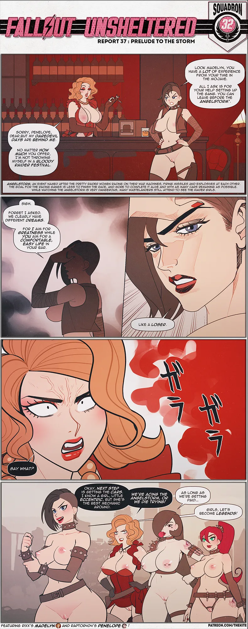 Fallout Unsheltered: Squadron 32 [The Kite] - Chapter 1 — Page 37