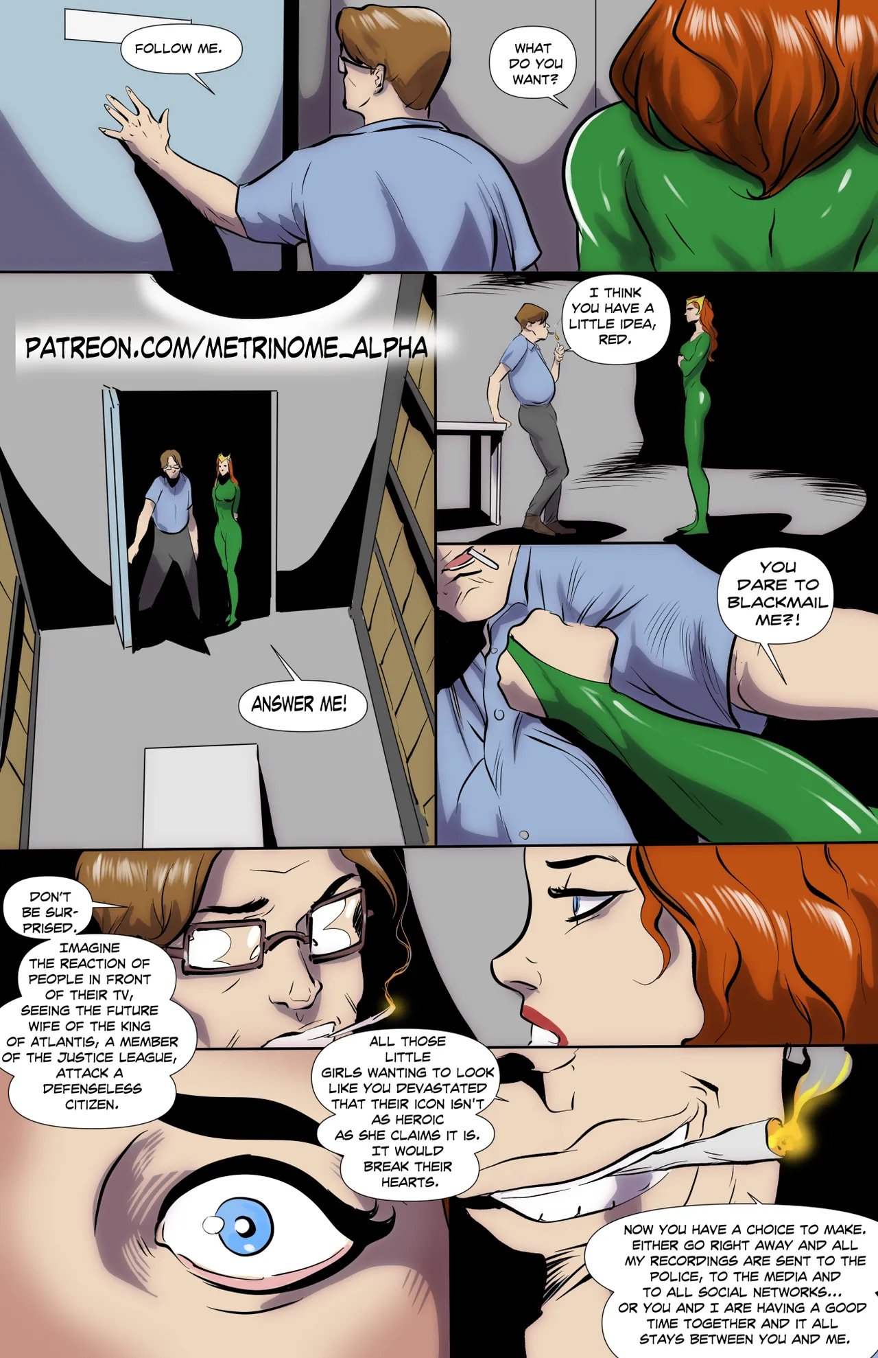 Mera Broken (Justice League) [Metrinome] - Chapter 1 — Page 5