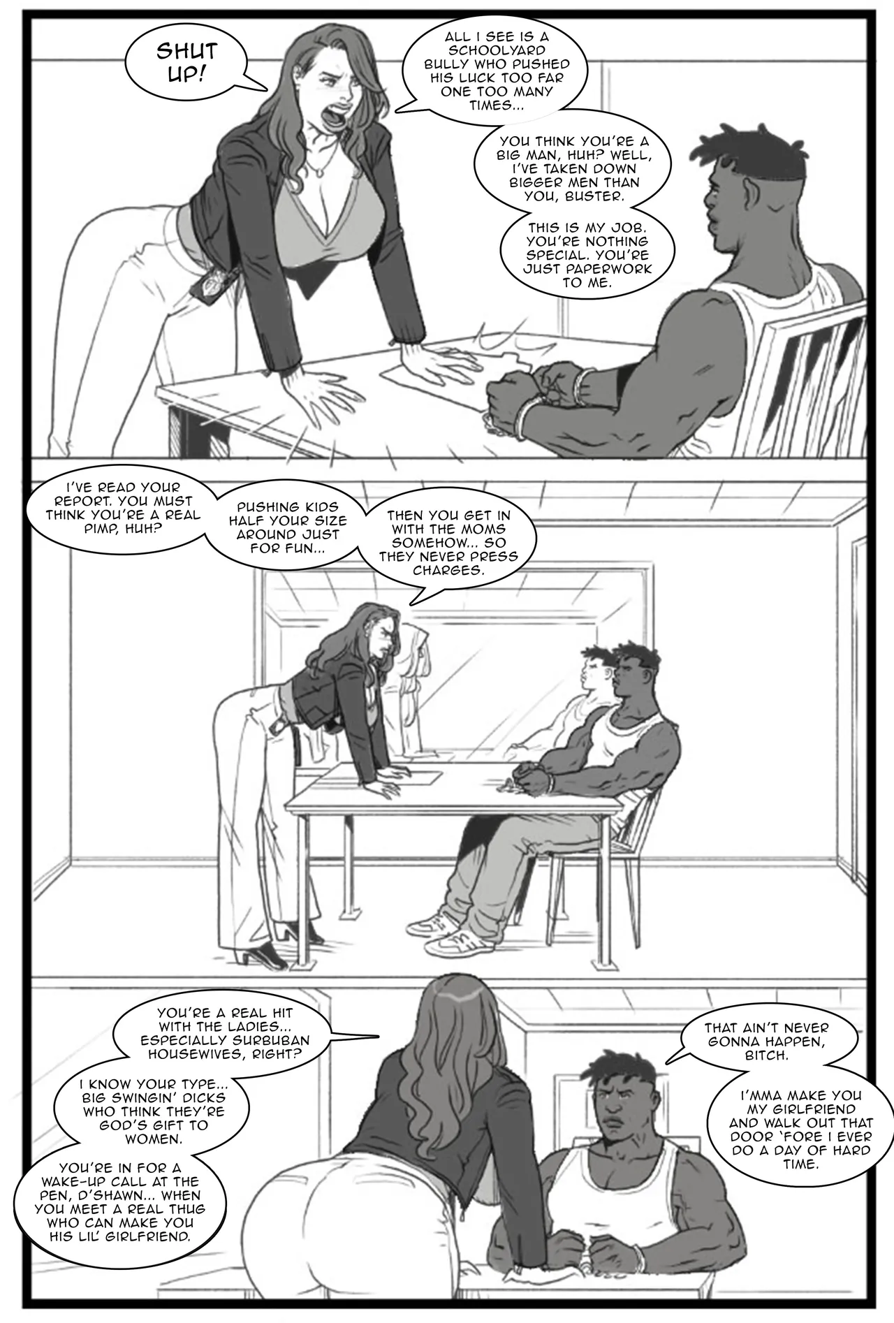 Bang My Bully: Fuck the Police [Pegasus] - Chapter 1 — Page 4